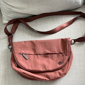 Lululemon Athletica Terracotta Crossbody Bag
